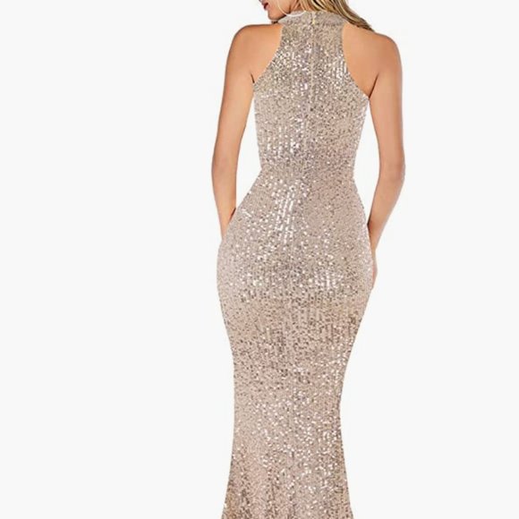 A ARFAR Sequin Sleeveless Dress - Picture 2 of 2